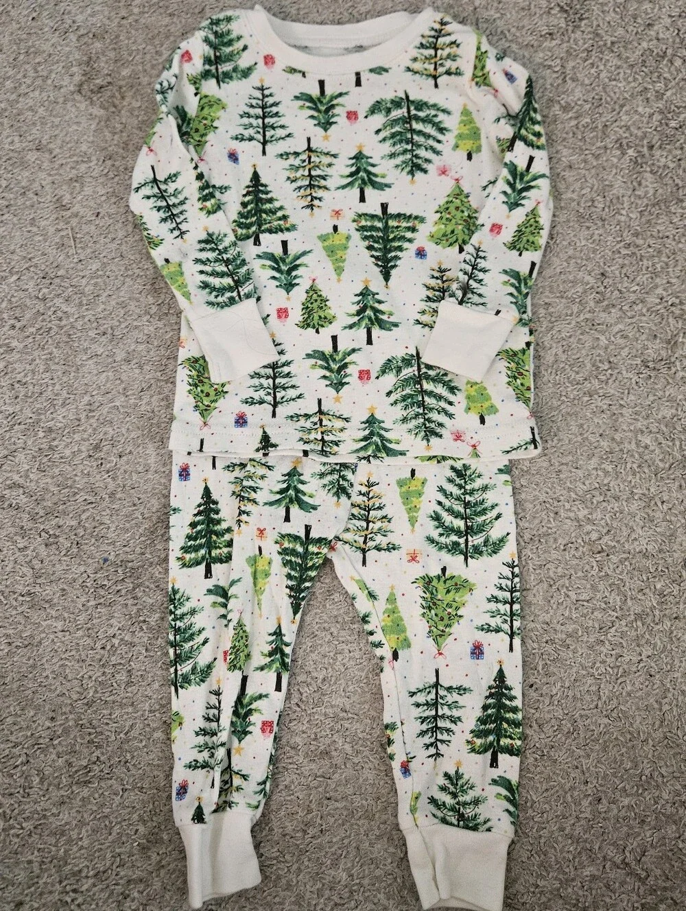 Christmas Pajamas Old Navy 12-18m